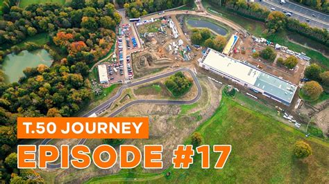 T.50 VLOG | EPISODE #17 | GORDON MURRAY GROUP GLOBAL HQ - TOPPING OUT CEREMONY - YouTube