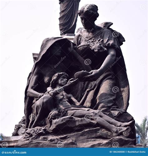 Famine Relief Statue is Located at Kolkata ,India Editorial Stock Photo ...