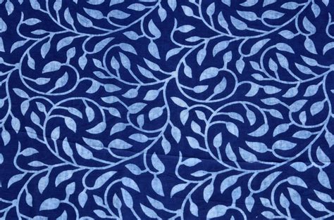 Indigo Fabric Indigo Blue Cotton Fabric Block Printed - Etsy UK