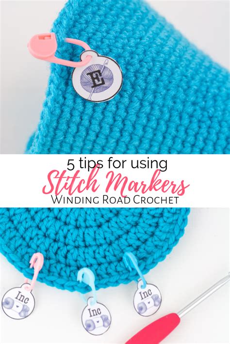 How to Use Stitch Markers in Crochet - Winding Road Crochet | Stitch ...