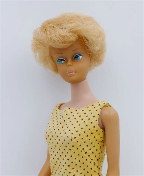 Vintage 1964 Barbie Fashion Doll Lemon Blonde Bubblecut 850 - Etsy Australia