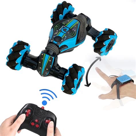 RC Cars Stunt Car Toy, 4WD 2.4Ghz Remote Control Car Double Sided ...