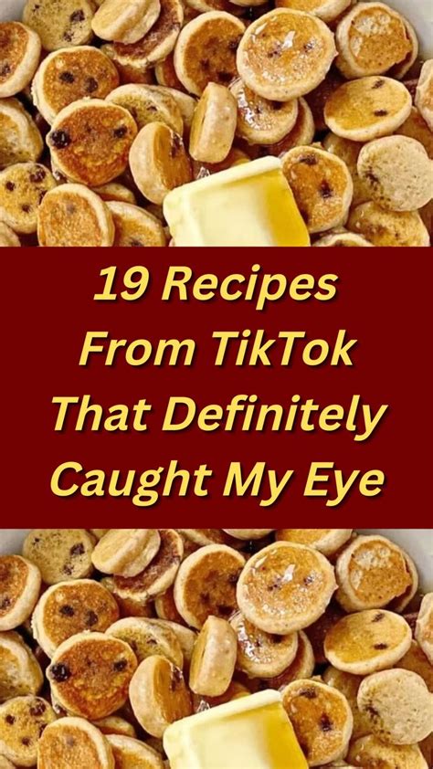 19 Recipes From TikTok That Definitely Caught My Eye | Recipes, Weird food, Gourmet cooking