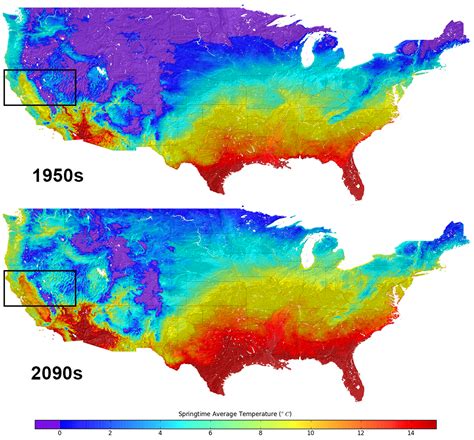 Nasa Usa Warming Map