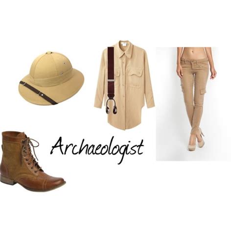 "Archaeologist Costume" by sarahkt44 on Polyvore | Halloween Ideas ...