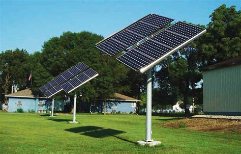 Pole-Mount Solar Installation