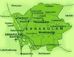 Ernakulam map - Kerala Travels