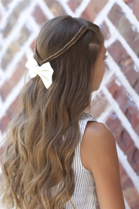 Infinity Braid Tieback | Back-to-School Hairstyles - Cute Girls Hairstyles