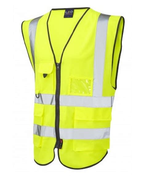 Buy Reflective Solid Vest With Pockets | Reflective Gear from Safety Supply Co, Barbados