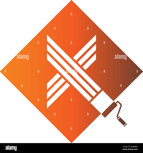 Paint logo font design concept illustrator Stock Vector Image & Art - Alamy