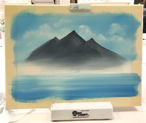 We tried our 1st Bob Ross paint class, here's what happened...