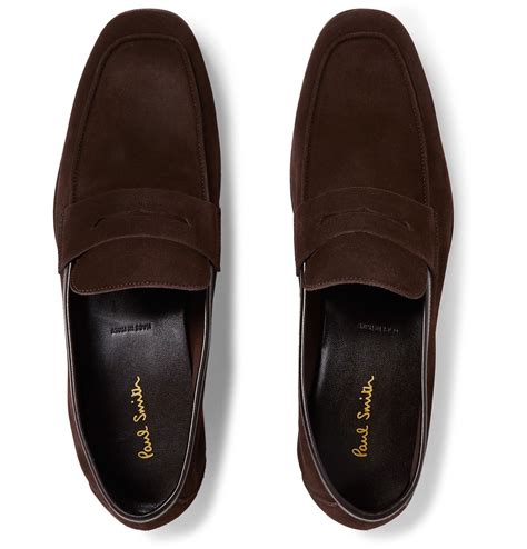 PAUL SMITH Glynn Suede Penny Loafers | Mens designer loafers, Loafers, Loafers men