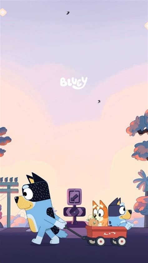 Bluey 1, adventure, cartoon, HD mobile wallpaper | Wallpapers roxos ...