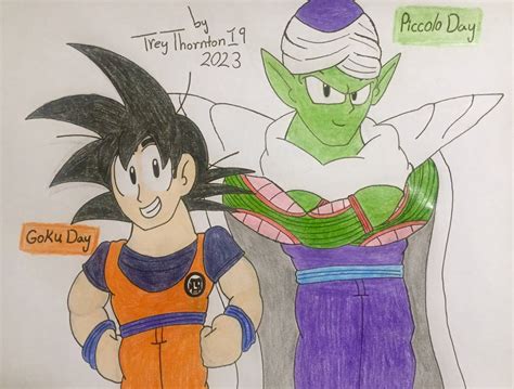 Happy Goku and Piccolo Day by Treythornton19 on DeviantArt