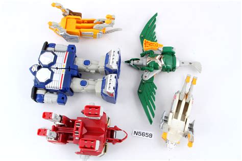 Complete Power Rangers® Lost Galaxy Deluxe (DX) Galaxy Megazord SKU ...