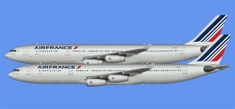 Air France A340 fleet (TFS) - The Flying Carpet Hub