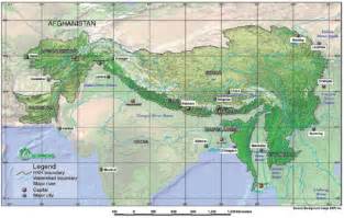 Hiindu Kush Mountains India Map