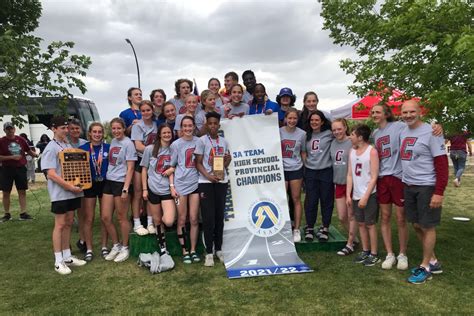 Cochrane High School wins provincial 3A track and field banner ...