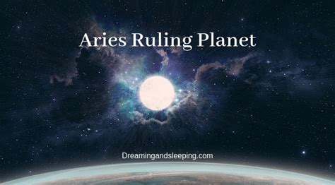 Aries Ruling Planet