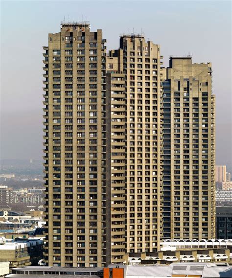 Barbican: The Barbican complex of towers and slab blocks was out of ...