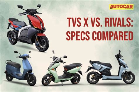 TVS X price vs Ola S1 Pro vs Ather 450X vs Simple One: range, battery ...