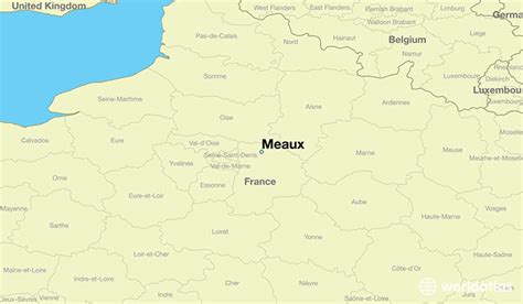 Where is Meaux, France? / Meaux, Ile-de-France Map - WorldAtlas.com