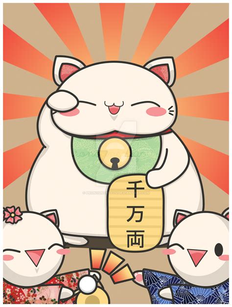 Maneki Neko by pronouncedyou on DeviantArt