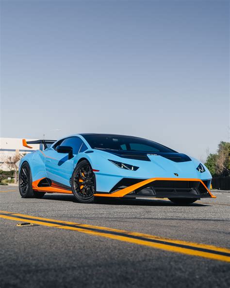 Blue Laufey Lamborghini Huracan STO - MV Forged | Bespoke Wheels