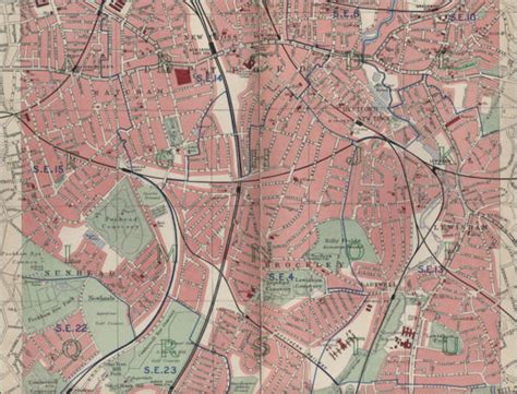 Map of Lewisham, London