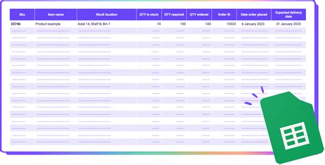 How To Track Inventory In Google Sheets [+Template]