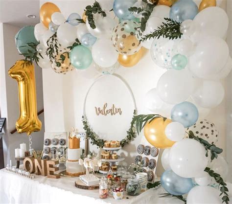 Ballongirlanden sind DIE Dekoidee für Sweet Tables, Geschenketische und Hinterg... #ballongi ...