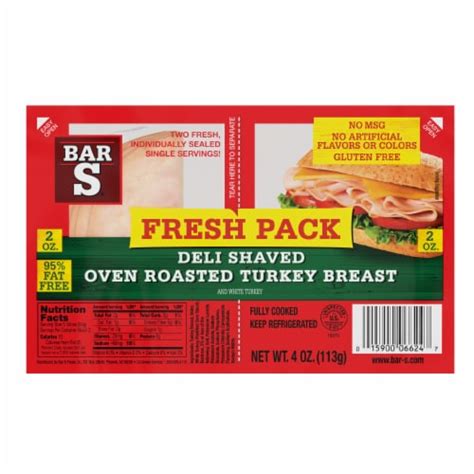 Fresh Pack Deli Shaved Oven Roasted Turkey Breast Lunch Meat, 4 oz - Kroger