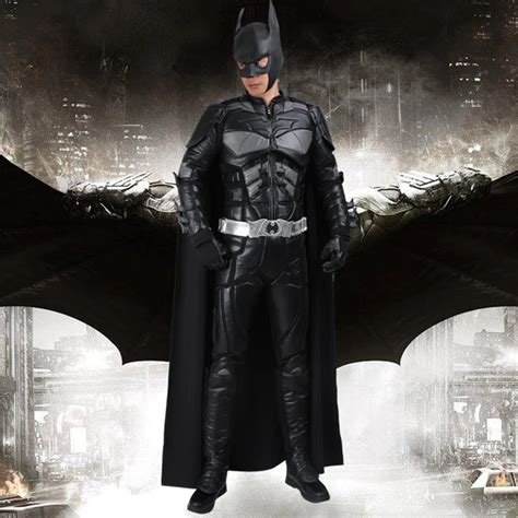 Batman Cosplay Bruce Wayne Costume The Dark Knight Rises Cosplay ...