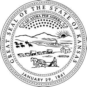 Kansas State Seal Logo Download png