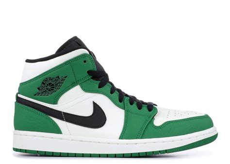 Air Jordan 1 Mid 'Pine Green' - Air Jordan - 852542 301 - pine green/sail-black | Flight Club