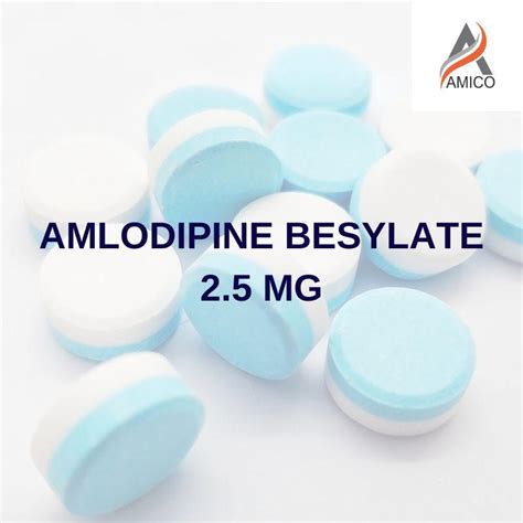 AMLODIPINE BESYLATE 2.5 MG - Pharmint