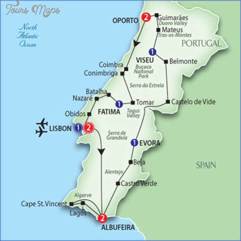 Travel to Portugal - ToursMaps.com