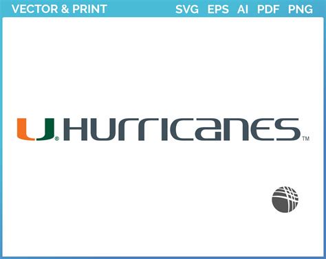 Miami Hurricanes - Wordmark Logo (2000) - College Sports Vector SVG ...