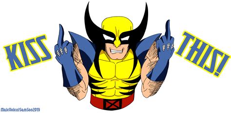 Wolverine: Kiss This! by MaleVolentSamSon on Newgrounds