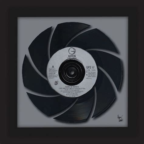 Live And Let Die - Guns N' Roses (1991) - Kenny Deane Vinyl Art