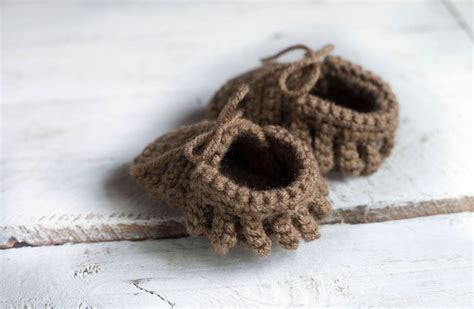 PDF Crochet Pattern for Baby Moccasins | Etsy