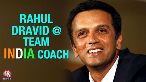 Rahul Dravid to coach India 'A' and Under-19 teams | BCCI - V6 News (07-06-2015) - YouTube