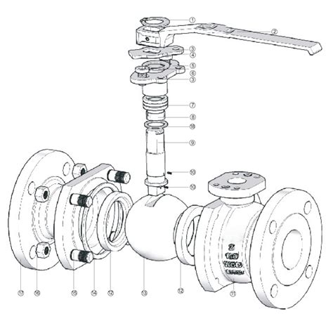 Floating Ball Valve Dynamic Drawing | Production Valves