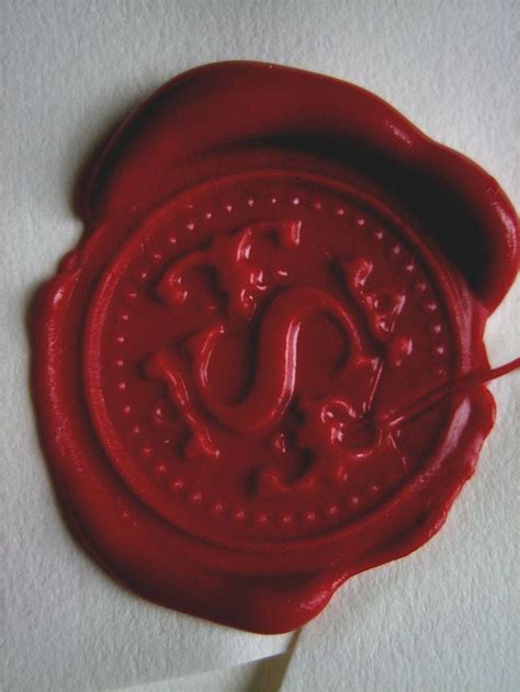 Pin by Renae Burke on Rich Red | Wax seals, Wax stamp, Wax