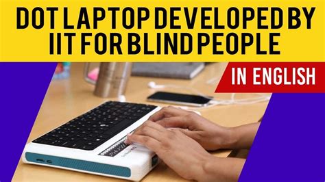 First Braille Laptop DotBook launched in India, Laptop for Visually ...