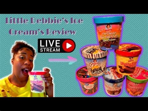 Little Debbie Ice Cream Review Flavors | Taste Test | @kiesha0308 - YouTube