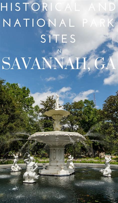 Savannah Historical Sites and National Park Sites - Our Roaming Hearts