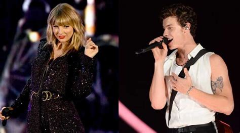 Taylor Swift and Shawn Mendes perform a duet version Lover together ...