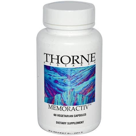 Thorne Research, Memoractiv, 60 Vegetarian Capsules - iHerb