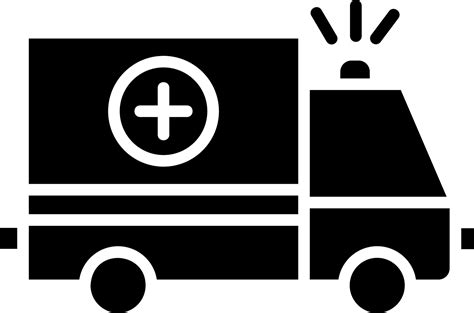 Ambulance Vector Icon 20015759 Vector Art at Vecteezy